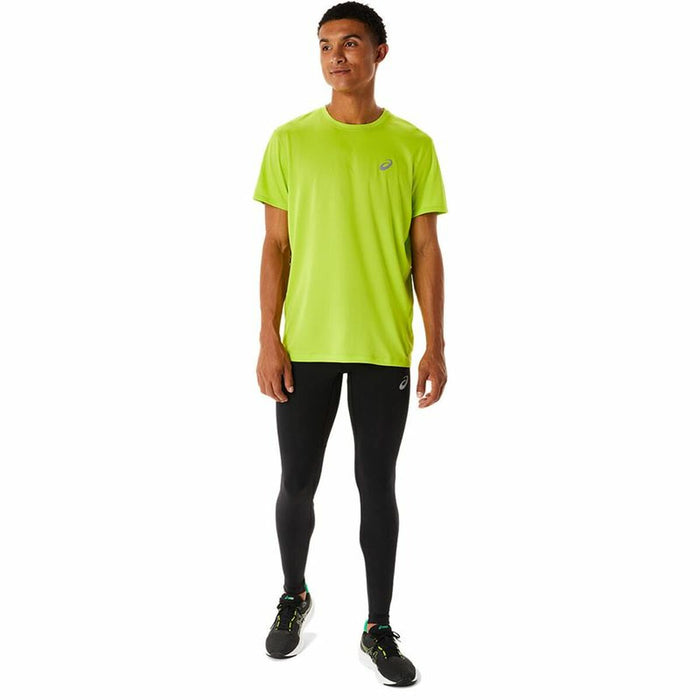 Tricou cu Mânecă Scurtă Bărbați Asics Core Galben