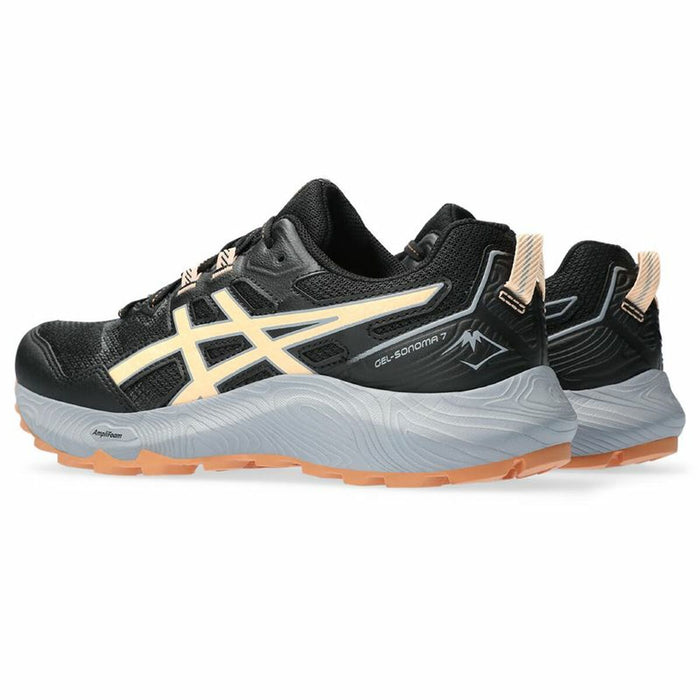 Încălțăminte de Running pentru Adulți Asics Gel-Sonoma 7 Munte Femeie Negru
