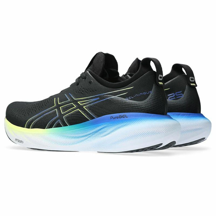 Încălțăminte de Running pentru Adulți Asics Gel-Nimbus 25 Bărbați Negru