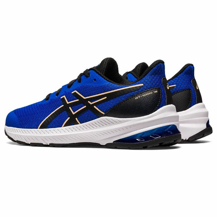 Încălțăminte de Running pentru Copii Asics GT-1000 12 GS Negru Albastru