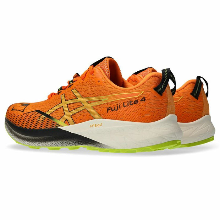 Încălțăminte de Running pentru Adulți Asics Fuji Lite 4 Munte Bărbați Portocaliu