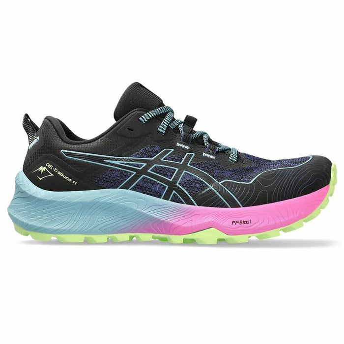 Încălțăminte de Running pentru Adulți Asics Gel-Trabuco 11 Munte Femeie Negru