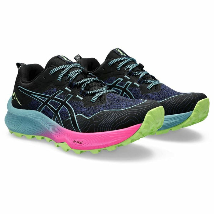 Încălțăminte de Running pentru Adulți Asics Gel-Trabuco 11 Munte Femeie Negru
