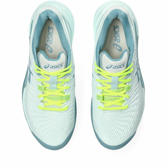 Încălțăminte de Tenis pentru Damă Asics Gel-Resolution 9 Clay Acvamarin