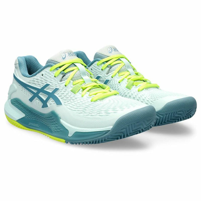 Încălțăminte de Tenis pentru Damă Asics Gel-Resolution 9 Clay Acvamarin