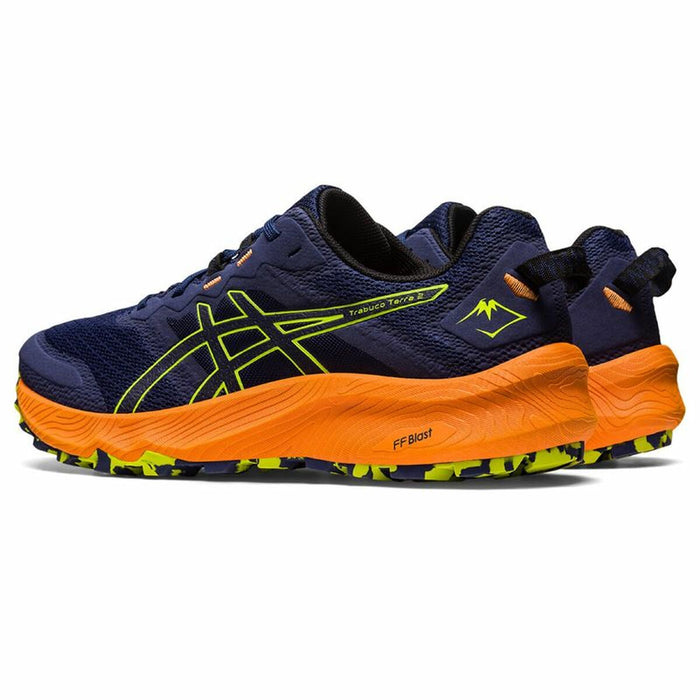 Încălțăminte de Running pentru Adulți Asics Trabuco Terra 2 Munte Bărbați Bleumarin