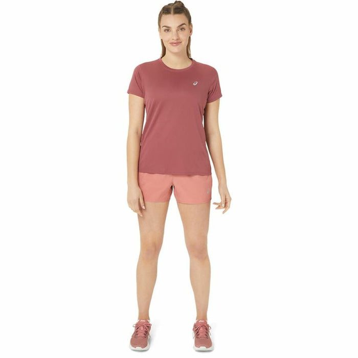 Tricou cu Mânecă Scurtă Femei Asics Core Ss Top Roz Femeie
