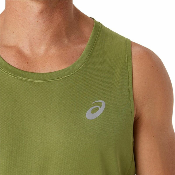 Tricou cu Bretele Bărbat Asics Core Singlet Verde
