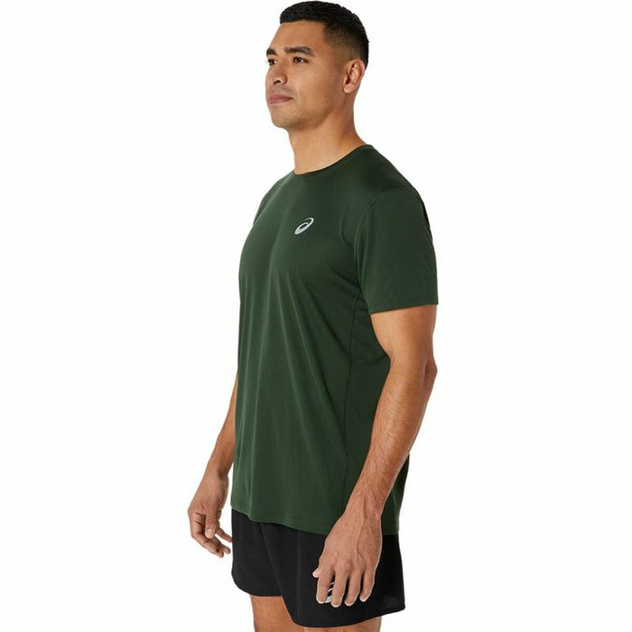 Tricou cu Mânecă Scurtă Bărbați Asics Core Ss Top Hombre Verde
