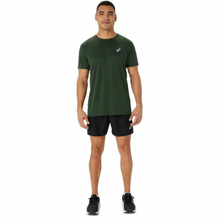 Tricou cu Mânecă Scurtă Bărbați Asics Core Ss Top Hombre Verde