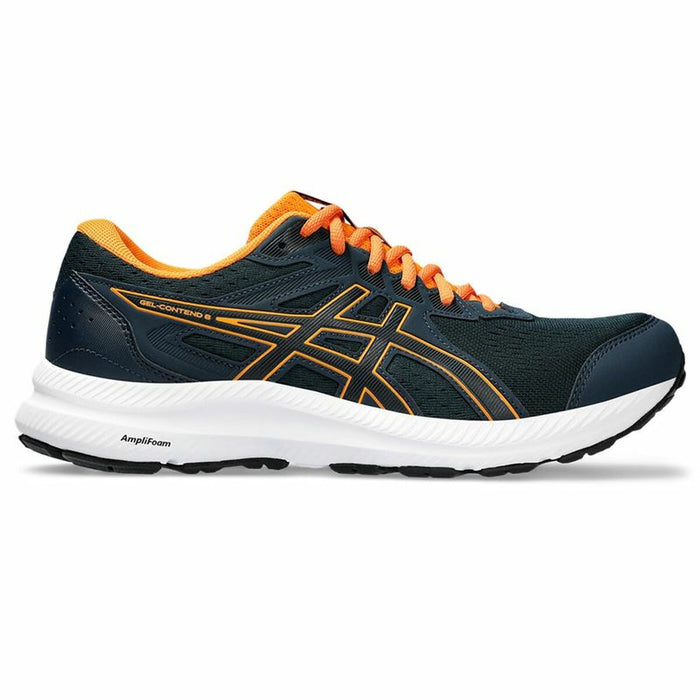 Încălțăminte de Running pentru Adulți Asics Gel-Contend 8 Negru Bleumarin