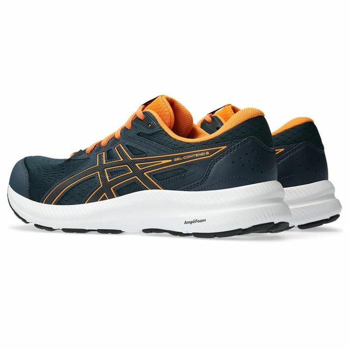 Încălțăminte de Running pentru Adulți Asics Gel-Contend 8 Negru Bleumarin