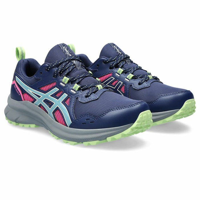 Încălțăminte de Running pentru Adulți Asics Scout 3 Munte Femeie Albastru închis