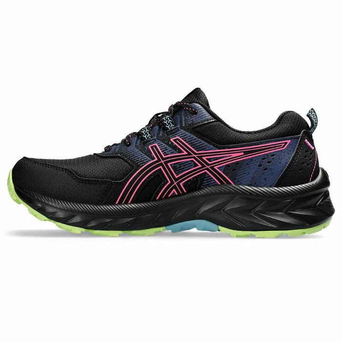 Încălțăminte de Running pentru Adulți Asics Gel-Venture 9  Munte Femeie Negru