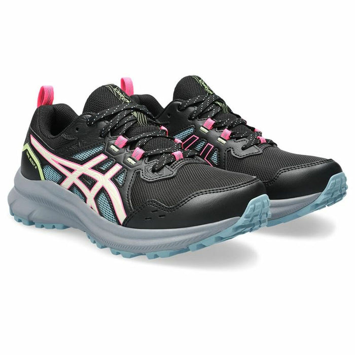 Încălțăminte de Running pentru Adulți Asics Trail Scout 3 Femeie Negru