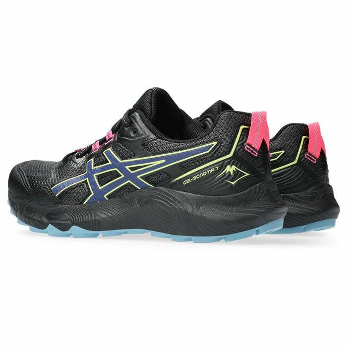 Încălțăminte de Running pentru Adulți Asics Gel-Sonoma 7 Femeie Negru