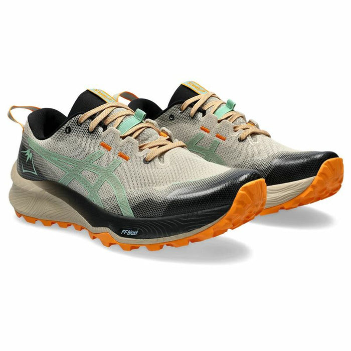 Încălțăminte de Running pentru Adulți Asics Gel-Trabuco 12 Mentă Maro Deschis