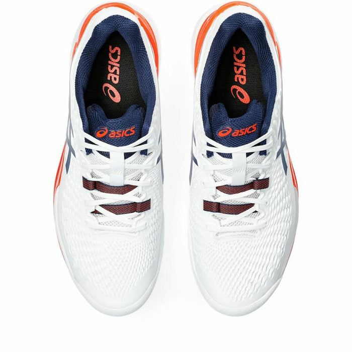 Încălțăminte de Tenis pentru Bărbat Asics Gel-Resolution 9 Alb