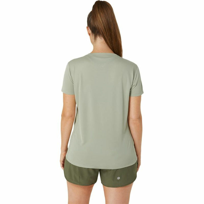 Tricou cu Mânecă Scurtă Femei Asics Core Măslină
