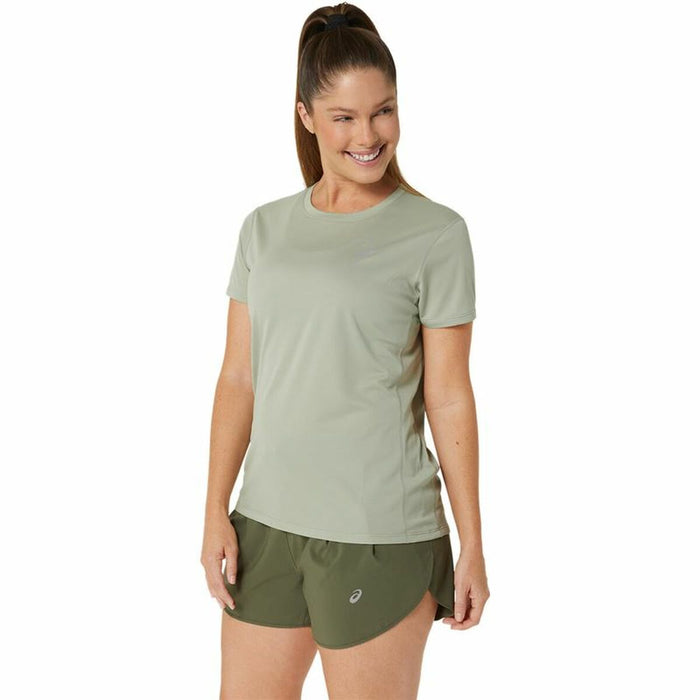 Tricou cu Mânecă Scurtă Femei Asics Core Măslină