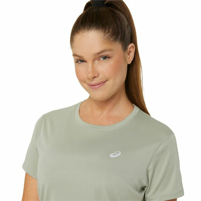 Tricou cu Mânecă Scurtă Femei Asics Core Măslină
