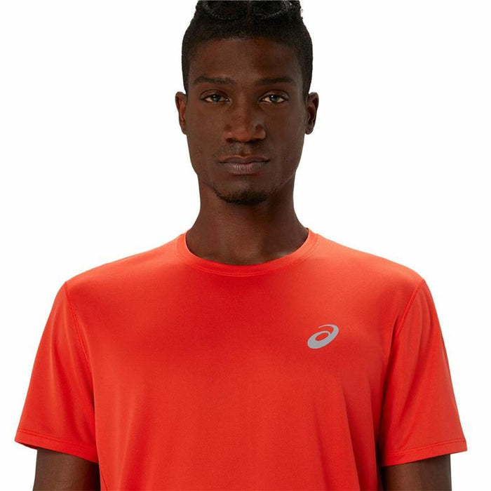 Tricou cu Mânecă Scurtă Bărbați Asics Core Roșu