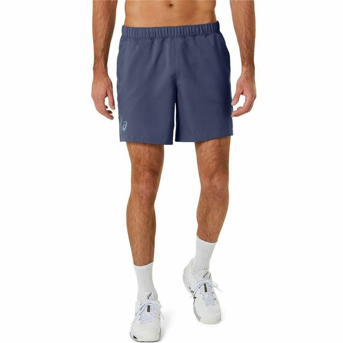 Pantaloni Scurți Sport pentru Bărbați Asics Court 7" Albastru