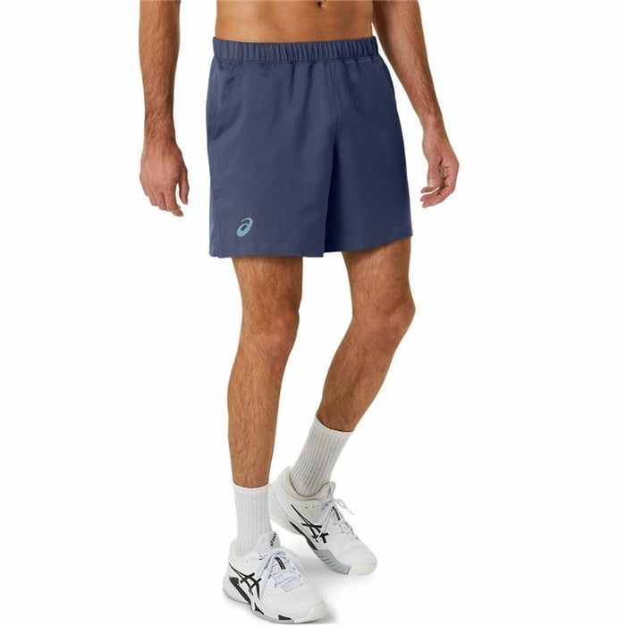 Pantaloni Scurți Sport pentru Bărbați Asics Court 7" Albastru