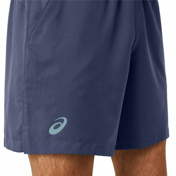 Pantaloni Scurți Sport pentru Bărbați Asics Court 7" Albastru