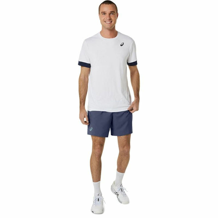 Pantaloni Scurți Sport pentru Bărbați Asics Court 7" Albastru