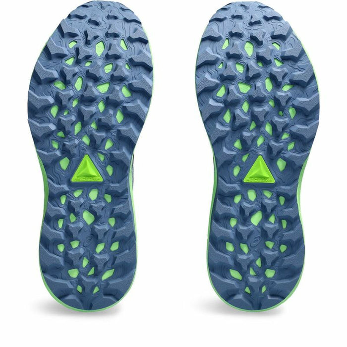 Încălțăminte de Running pentru Adulți Asics Gel-Trabuco 12 Negru Verde