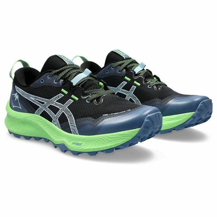 Încălțăminte de Running pentru Adulți Asics Gel-Trabuco 12 Negru Verde