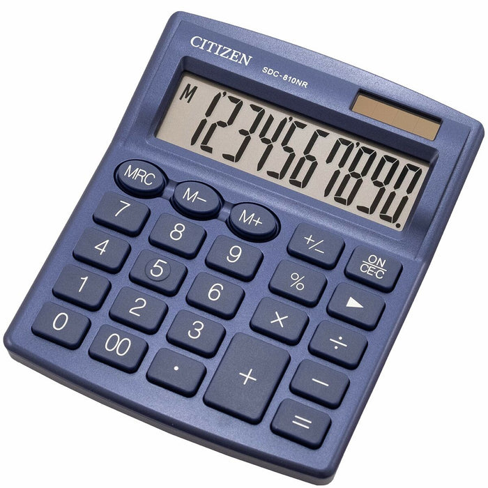 Calculator Citizen SDC810NRNVE 12,4 x 10,2 x 2,5 cm Bleumarin Plastic