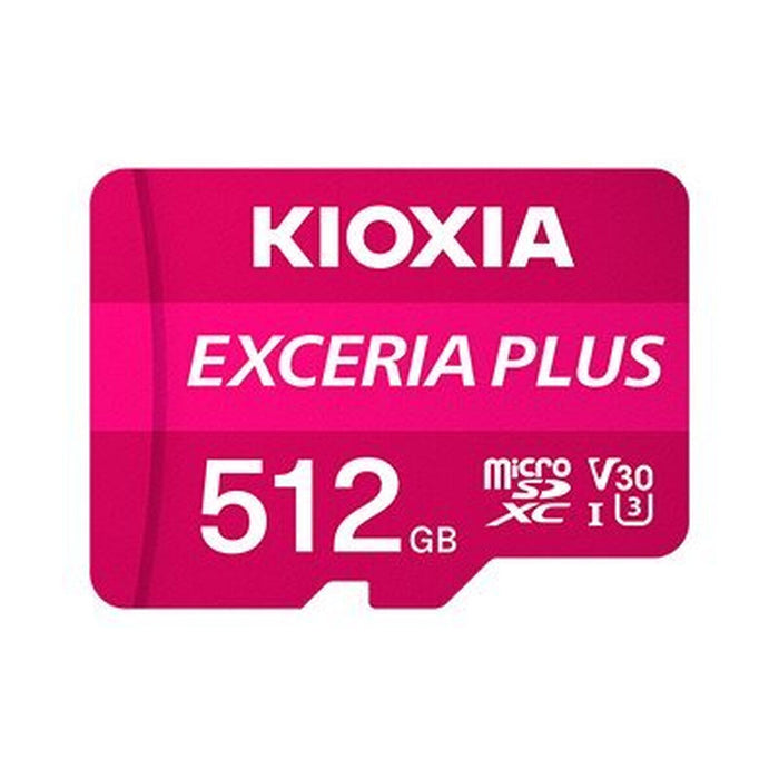 Card de Memorie Micro SD cu Adaptor Kioxia PLUS UHS-I C10 R98 512 GB