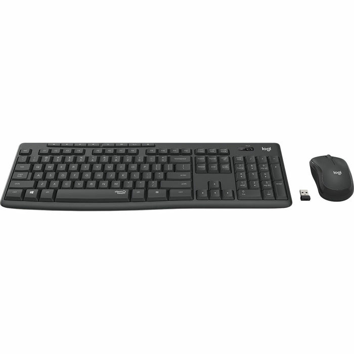 Tastatură și Mouse Fără Fir Logitech 920-009870 Fără Fir Negru Gri Grafit portugheză