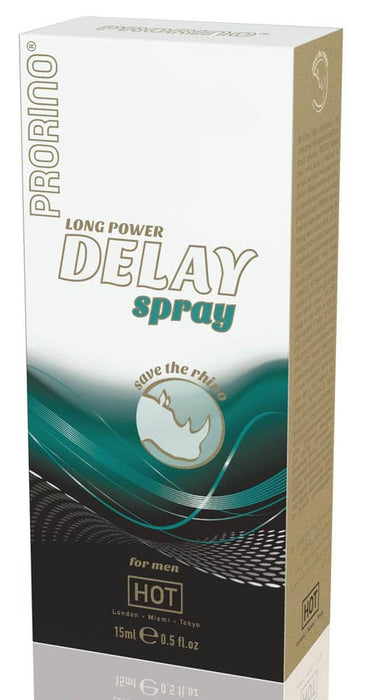Spray intim cu efect de întârziere, Ero PRORINO Long Power Delay, 15 ml