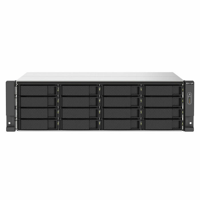 Stocare în Rețea NAS Qnap TS-1673AU-RP-16G Negru Gri Negru/Gri AMD Ryzen V1500B