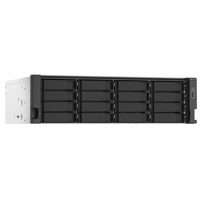 Stocare în Rețea NAS Qnap TS-1673AU-RP-16G Negru Gri Negru/Gri AMD Ryzen V1500B