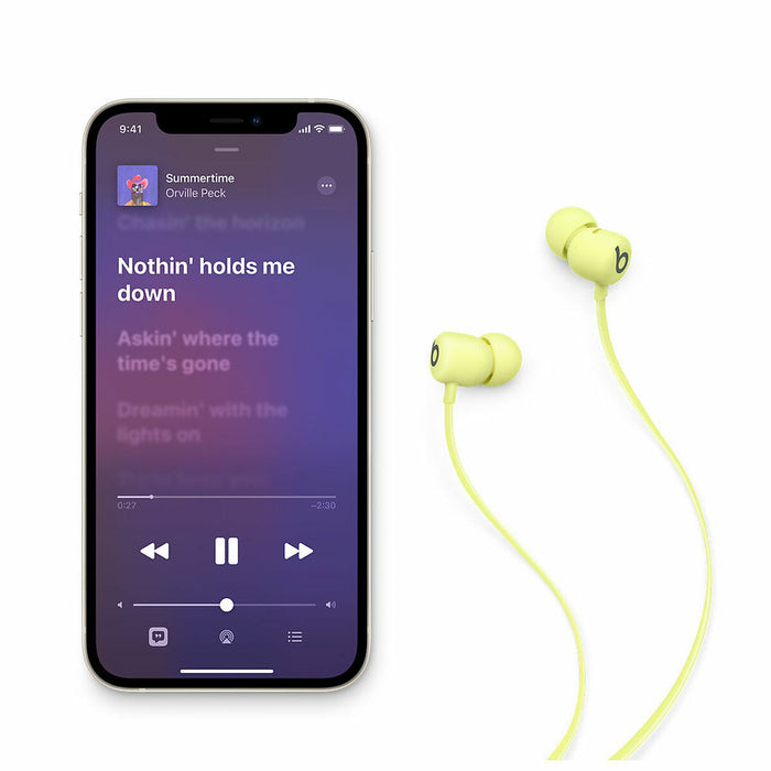 Căști Apple Beats Flex Galben