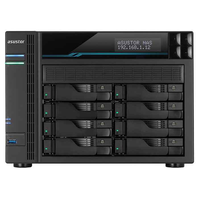 Stocare în Rețea NAS Asustor Lockerstor 10 AS6510T Negru Intel Atom C3538