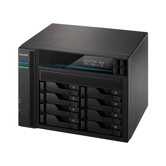 Stocare în Rețea NAS Asustor Lockerstor 10 AS6510T Negru Intel Atom C3538