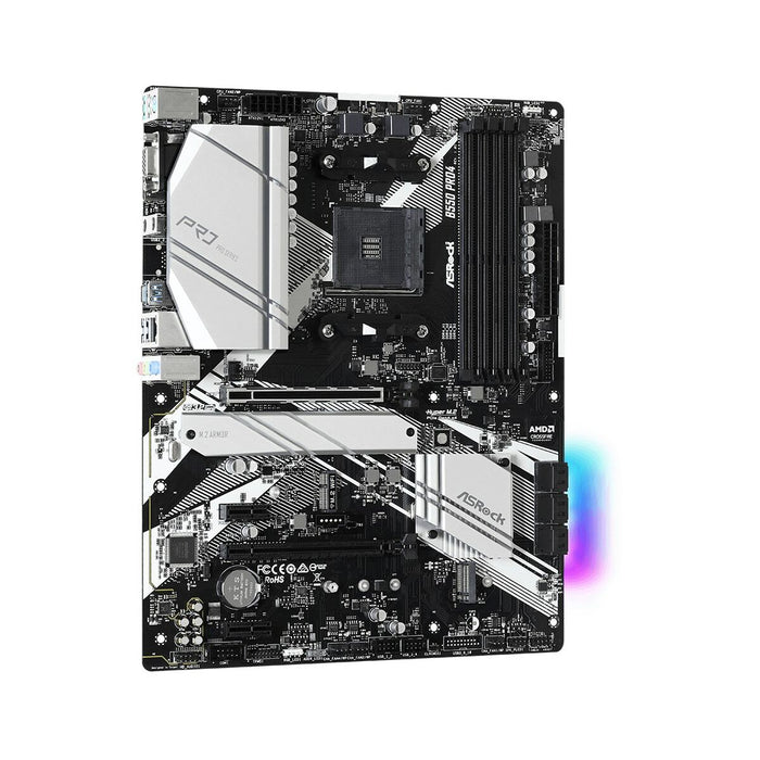 Placă de Bază ASRock B550 Pro4 AMD B550 AMD AMD AM4