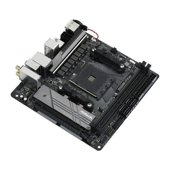 Placă de Bază ASRock B550M-ITX/ac AMD B550 AMD AMD AM4