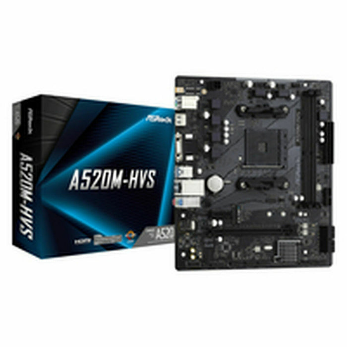 Placă de Bază ASRock A520M-HVS AMD AM4 AMD AMD® A520