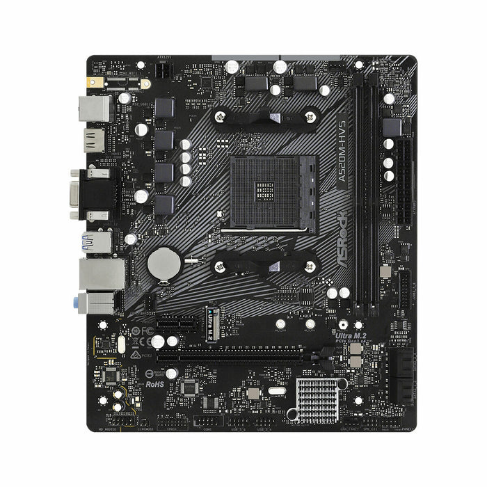 Placă de Bază ASRock A520M-HVS AMD AM4 AMD AMD® A520