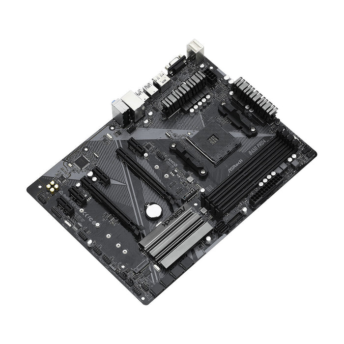 Placă de Bază ASRock B450 Pro4 R2.0 AMD B450 AMD AMD AM4