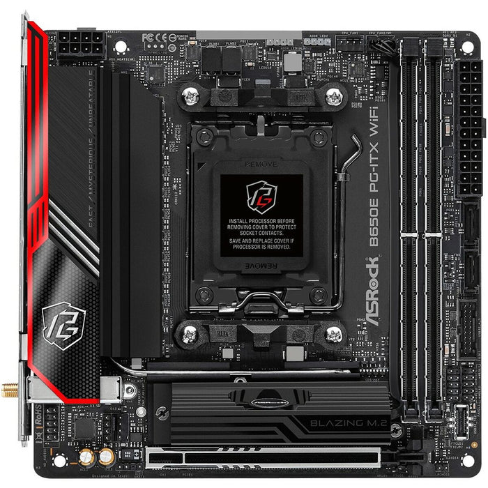 Placă de Bază ASRock B650E PG-ITX WIFI Intel Wi-Fi 6 AMD B650 AMD AM5