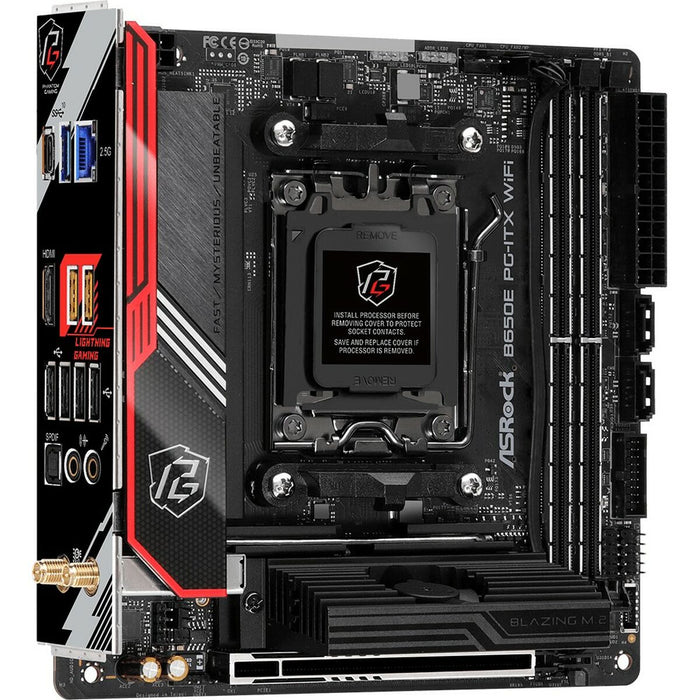 Placă de Bază ASRock B650E PG-ITX WIFI Intel Wi-Fi 6 AMD B650 AMD AM5