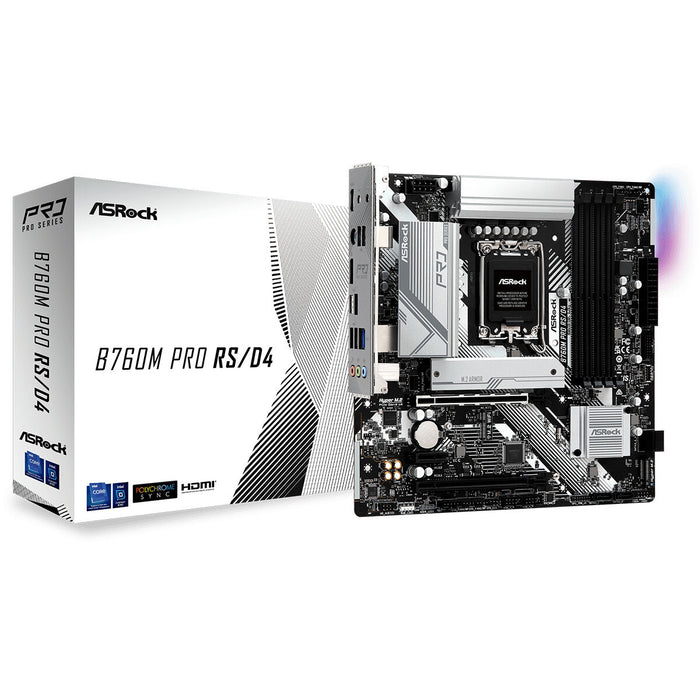 Placă de Bază ASRock B760M PRO RS/D4 Intel B760 LGA 1700