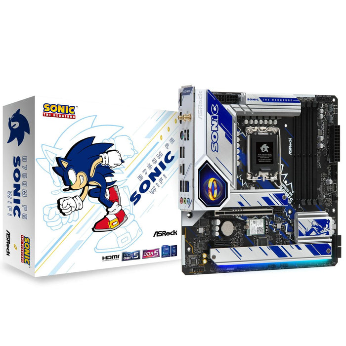 Placă de Bază ASRock B760M PG SONIC WIFI Intel B760 LGA 1700